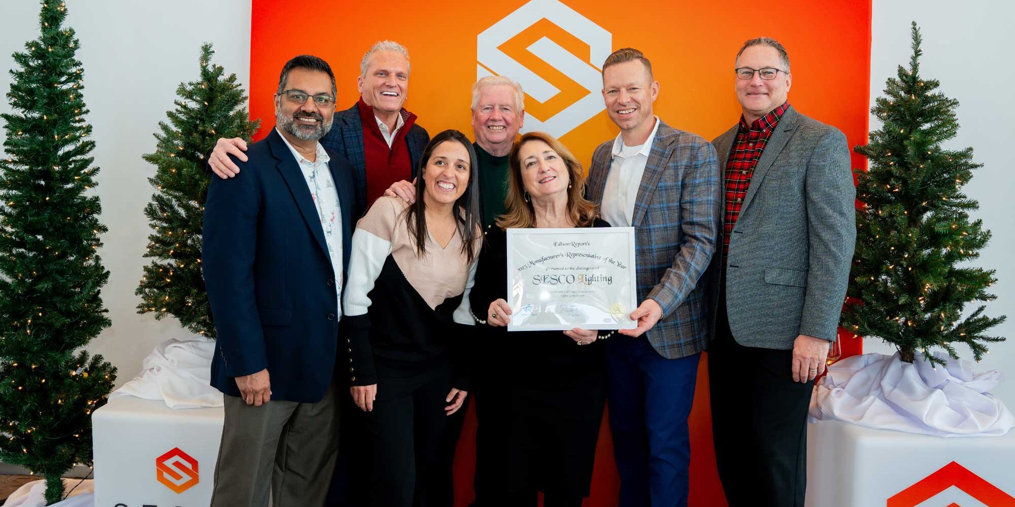 SESCO Lighting, Inc. Named 2025 Manufacturer’s Representative of the Year