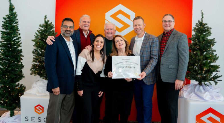SESCO Lighting, Inc. Named 2025 Manufacturer’s Representative of the Year